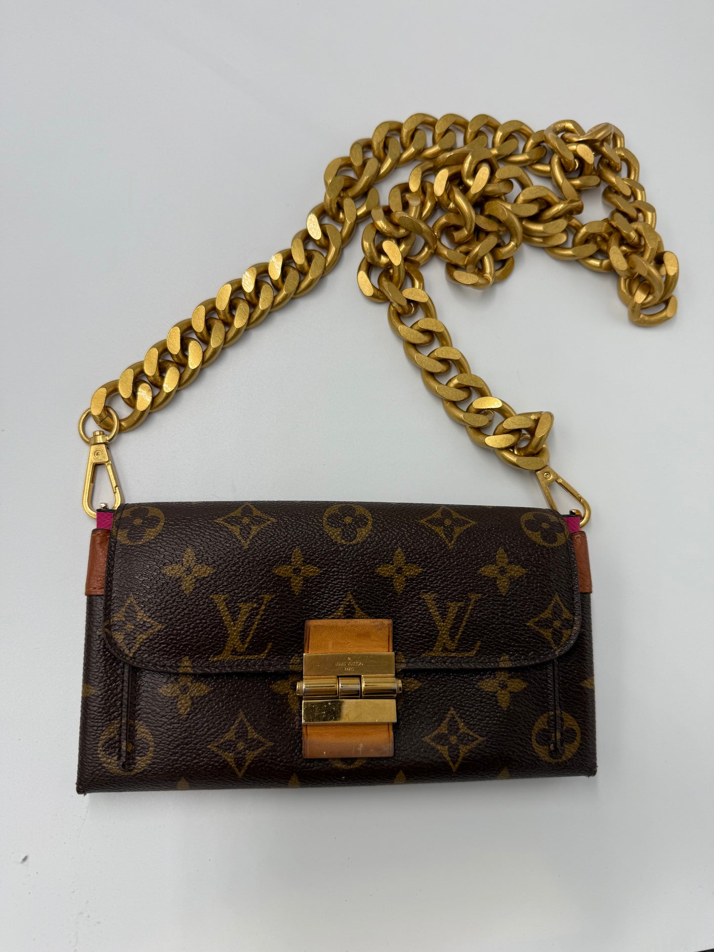 265. Louis Vuitton Monogram Portefeuille Elysee Long Wallet