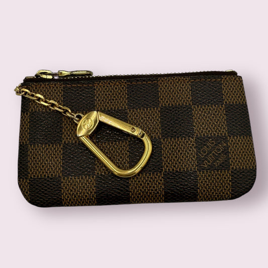 Louis Vuitton Damier Ebene Key Cles