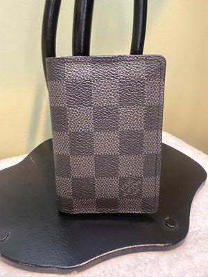 1656. Louis Vuitton Damier Graphite Pocket Organizer