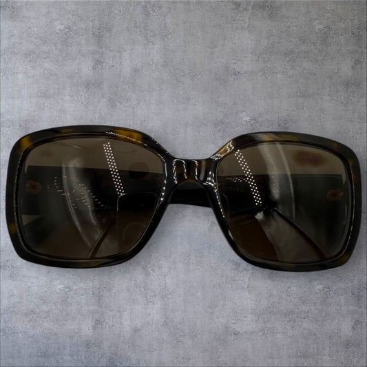 338. Chanel Tortoise Shell Sunglasses