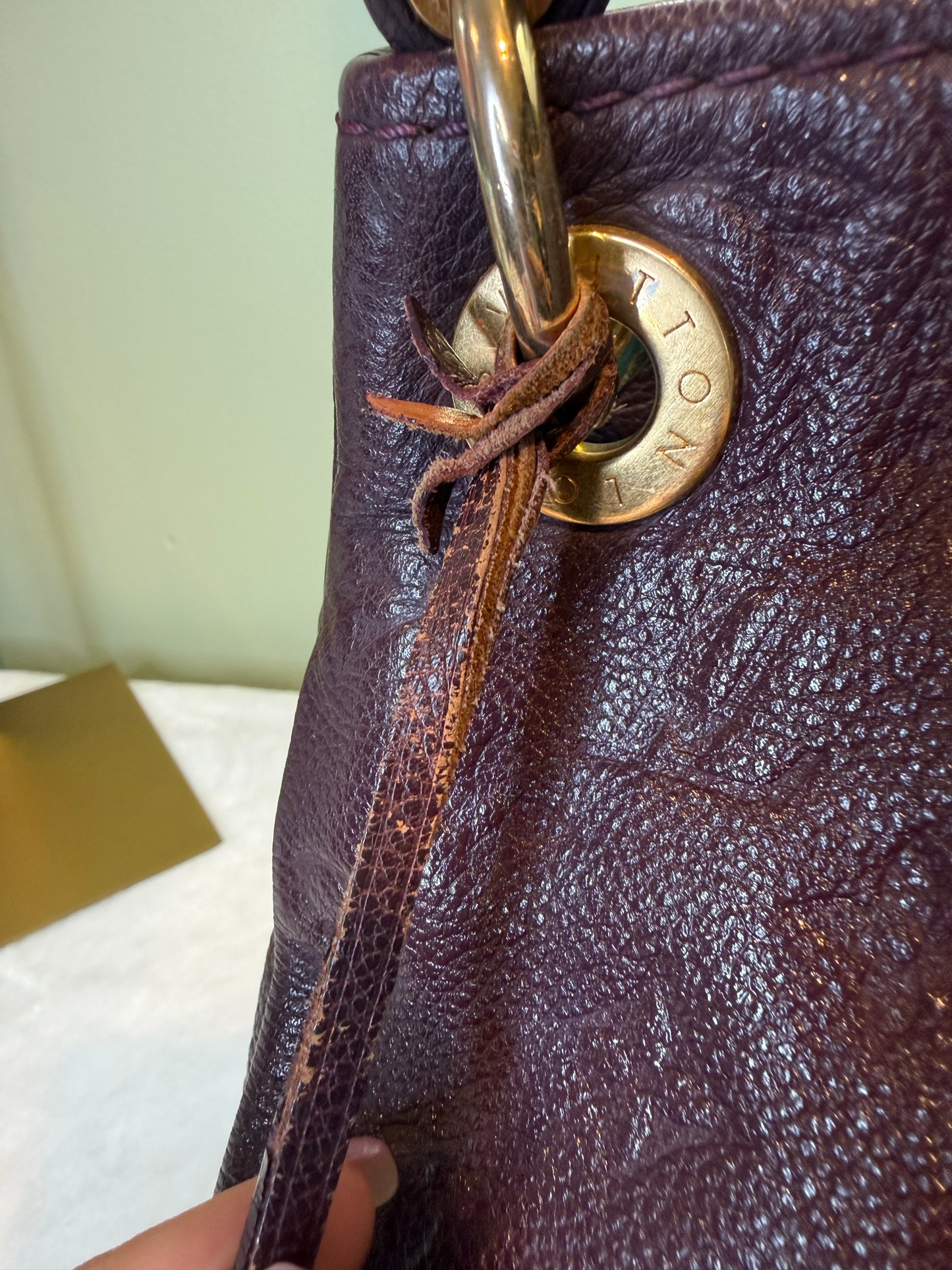 1838. Louis Vuitton Deep Purple Monogram Empriente Artsy MM