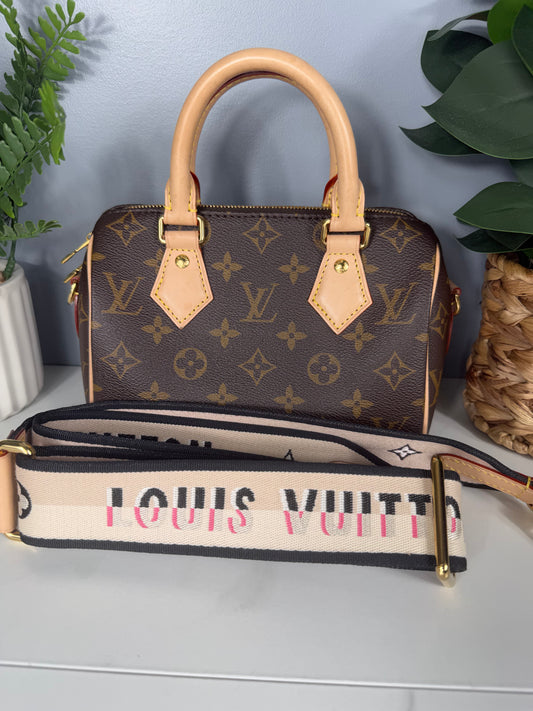 2222. Louis Vuitton Monogram Speedy 20 Bando