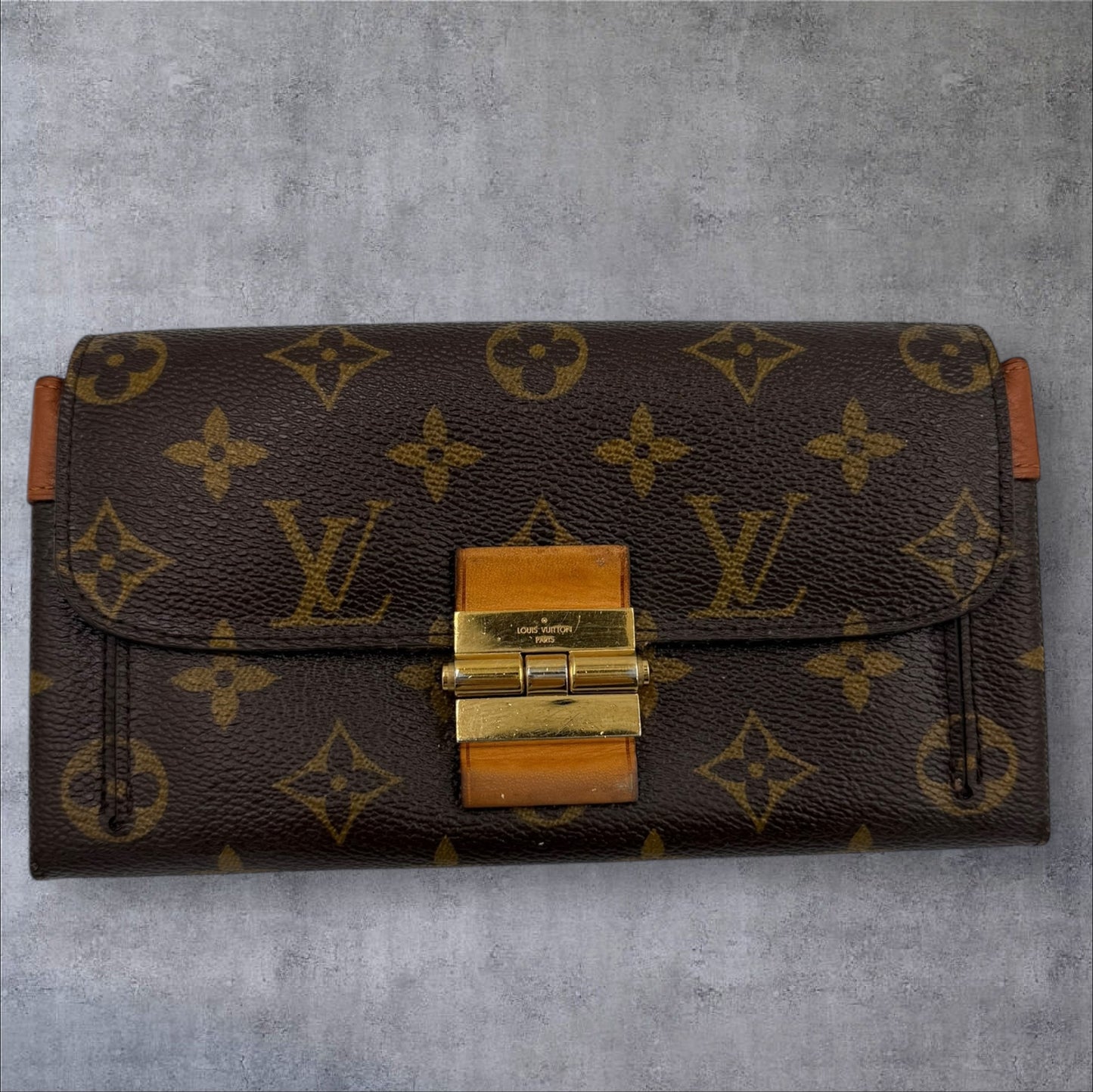 265. Louis Vuitton Monogram Portefeuille Elysee Long Wallet