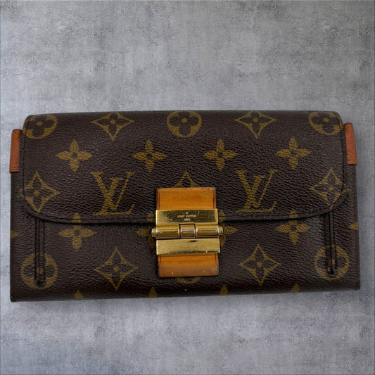 265. Louis Vuitton Monogram Portefeuille Elysee Long Wallet