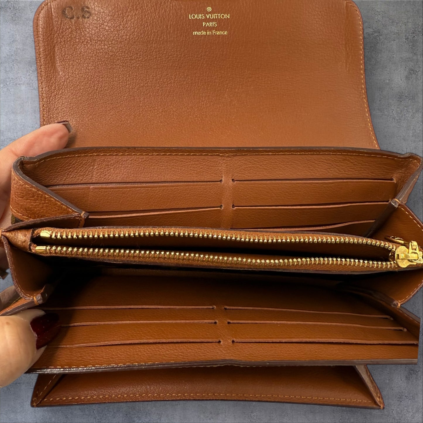 265. Louis Vuitton Monogram Portefeuille Elysee Long Wallet