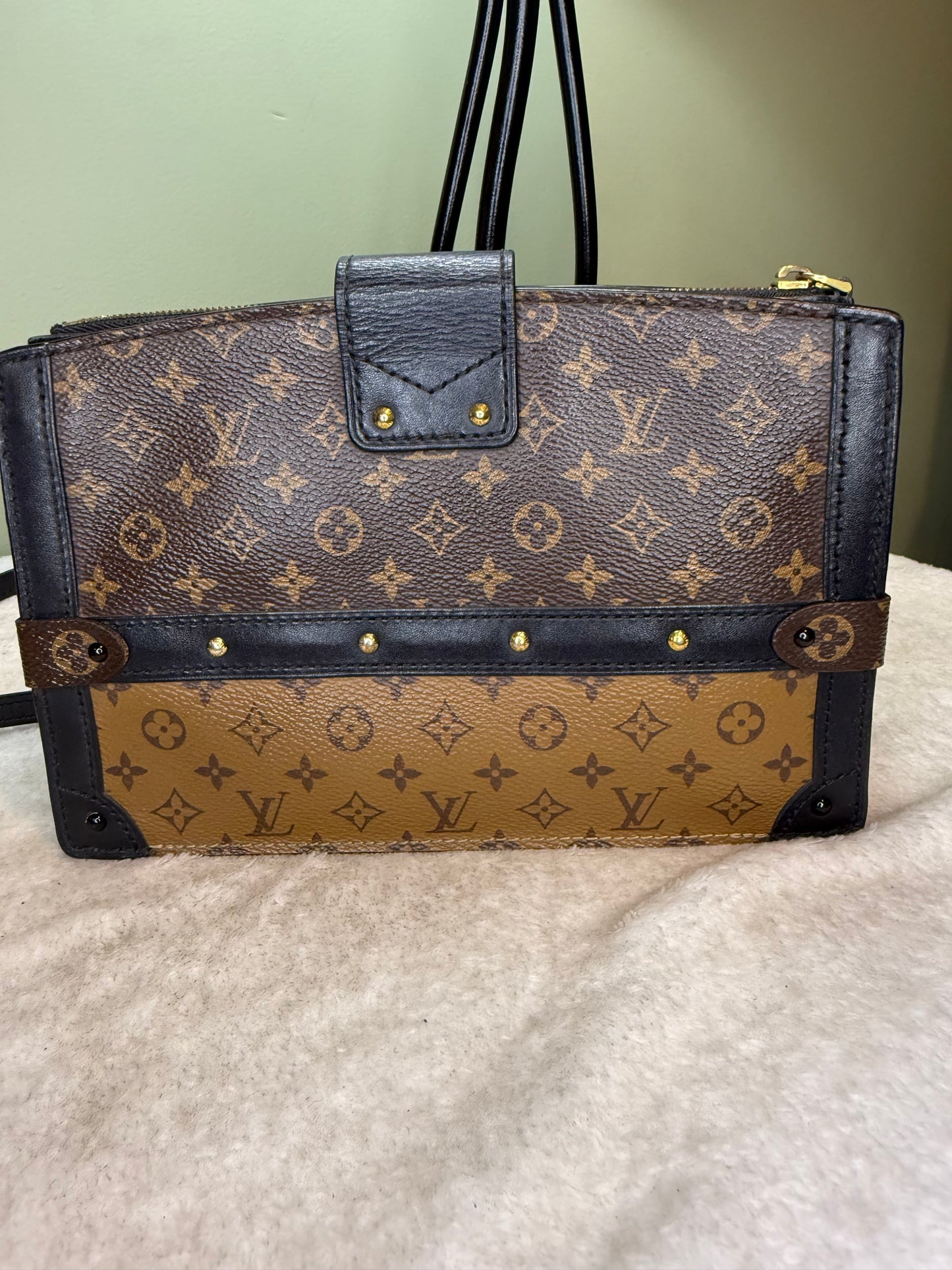 1354. Louis Vuitton Soft Trunk Reverse Monogram Bag