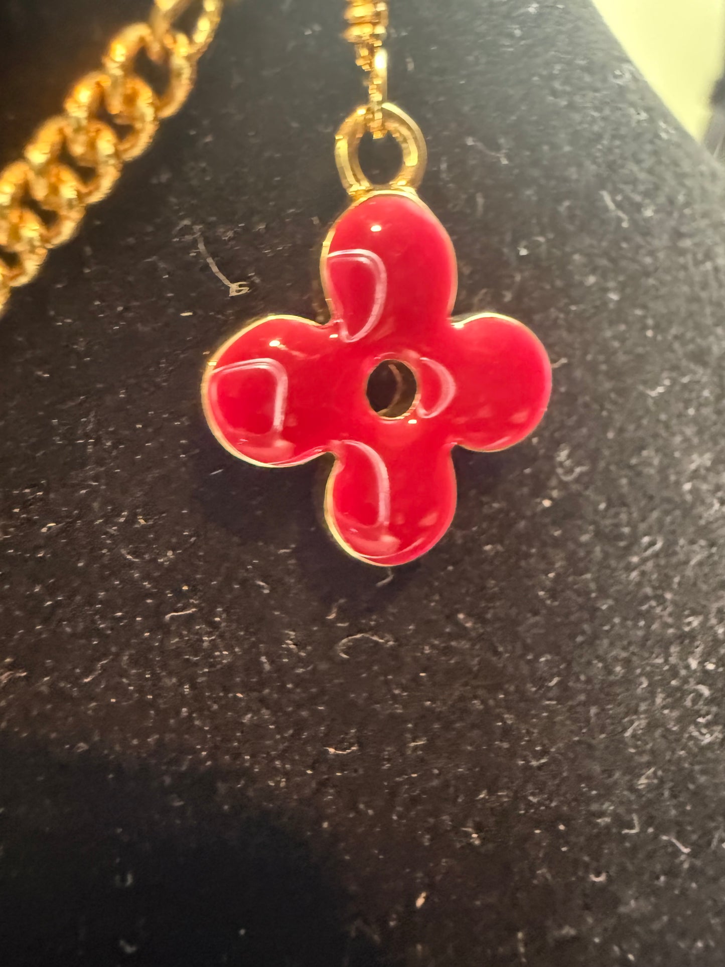 1315. Louis Vuitton Sweet Monogram Bracelet with enamel charms