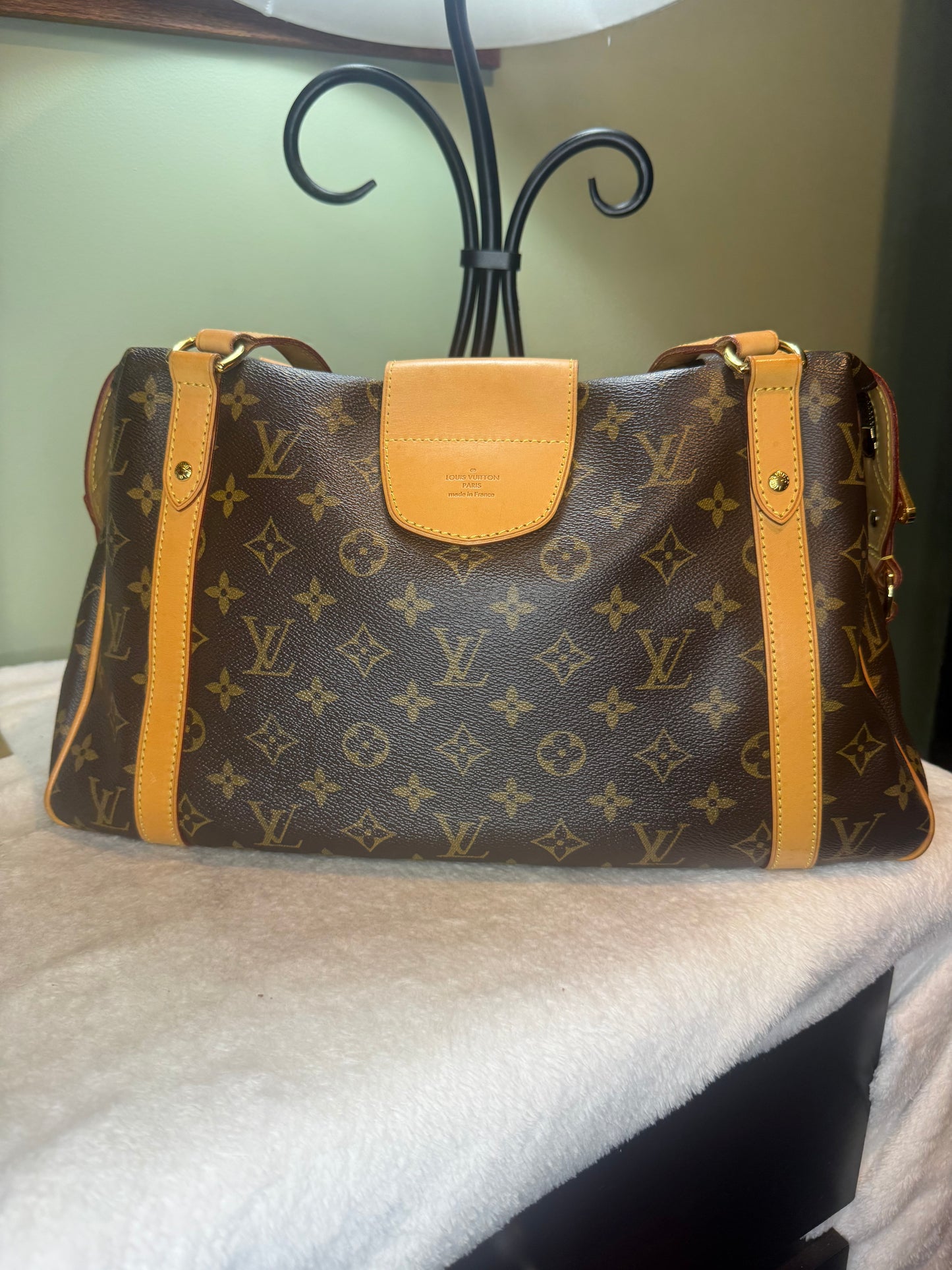 1343. Louis Vuitton Monogram Stressa PM