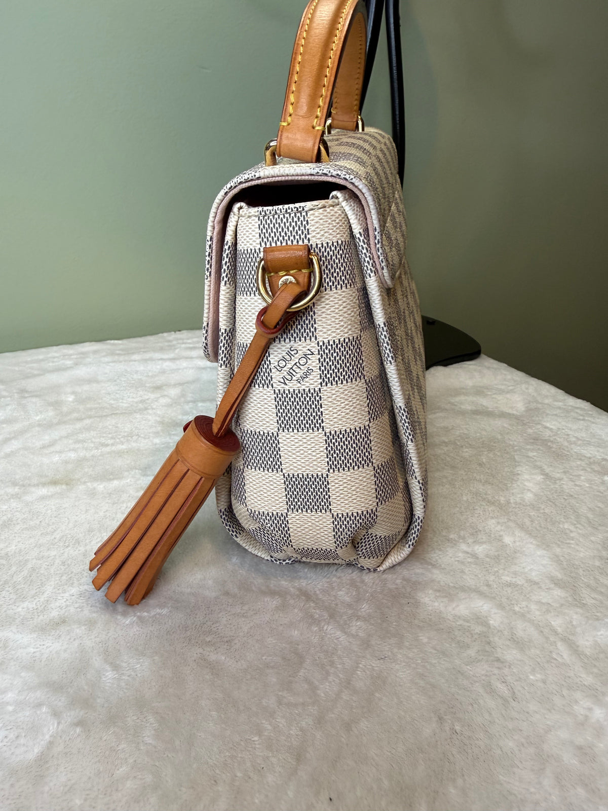 2004. Louis Vuitton Damier Azur Croisette
