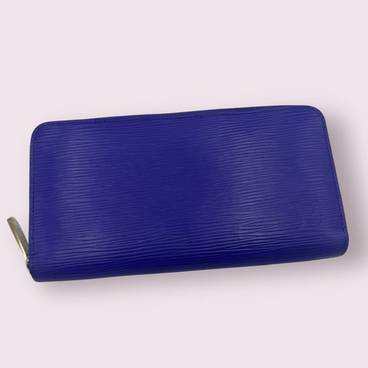 Louis Vuitton Purple Epi Zippy Wallet
